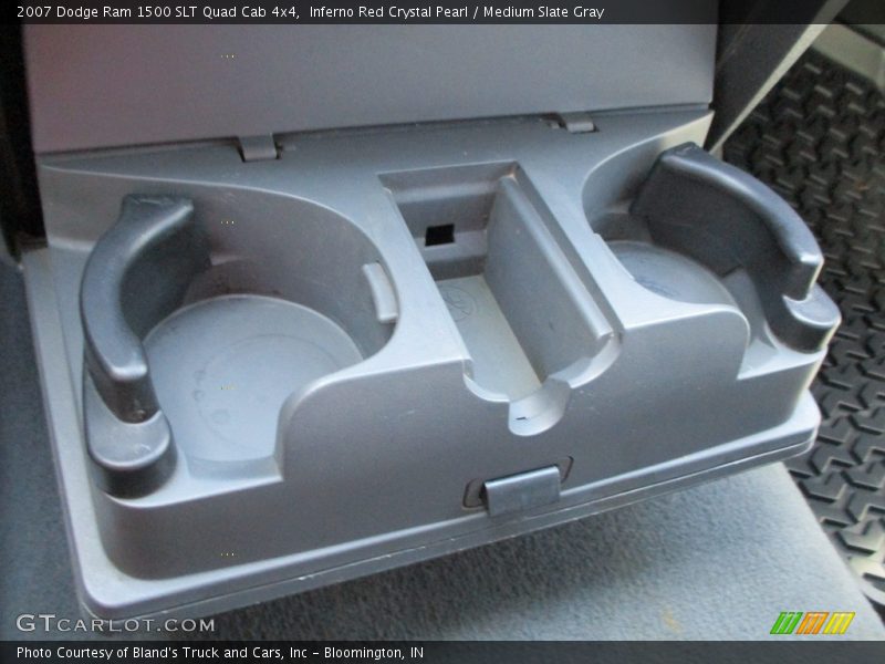 Inferno Red Crystal Pearl / Medium Slate Gray 2007 Dodge Ram 1500 SLT Quad Cab 4x4