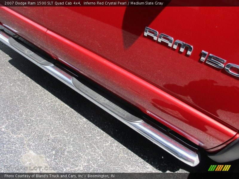 Inferno Red Crystal Pearl / Medium Slate Gray 2007 Dodge Ram 1500 SLT Quad Cab 4x4