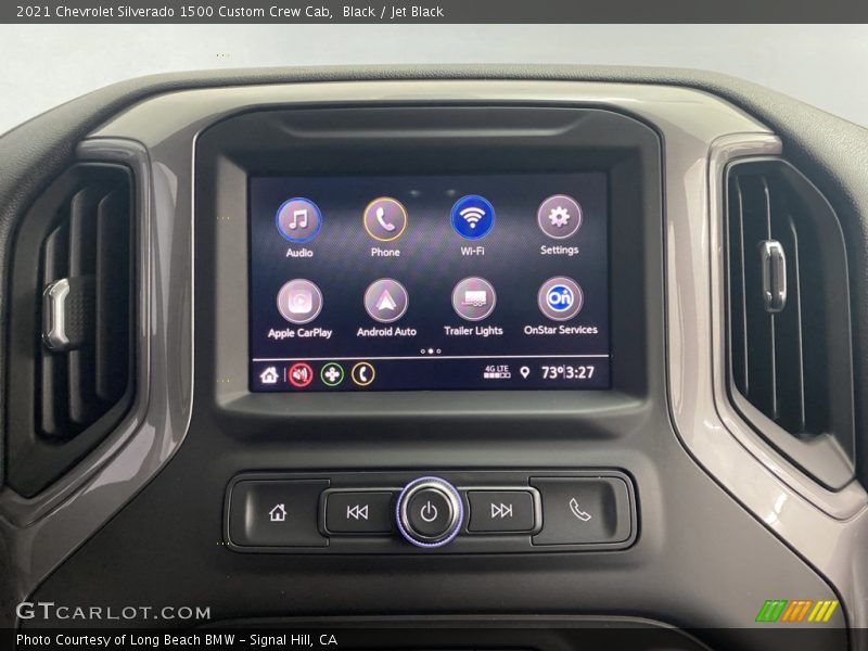 Controls of 2021 Silverado 1500 Custom Crew Cab