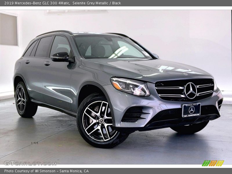 Selenite Grey Metallic / Black 2019 Mercedes-Benz GLC 300 4Matic