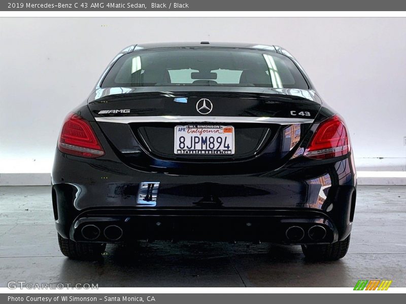 Black / Black 2019 Mercedes-Benz C 43 AMG 4Matic Sedan