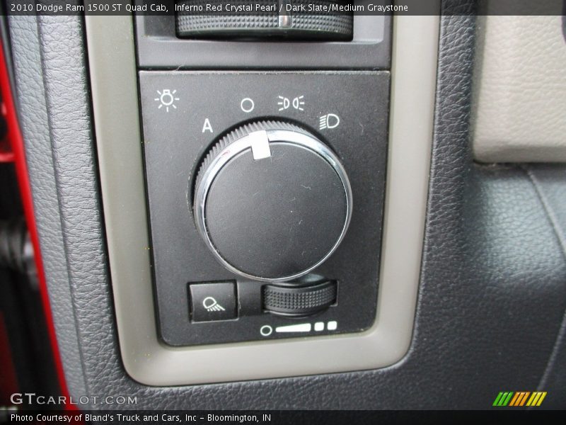 Inferno Red Crystal Pearl / Dark Slate/Medium Graystone 2010 Dodge Ram 1500 ST Quad Cab