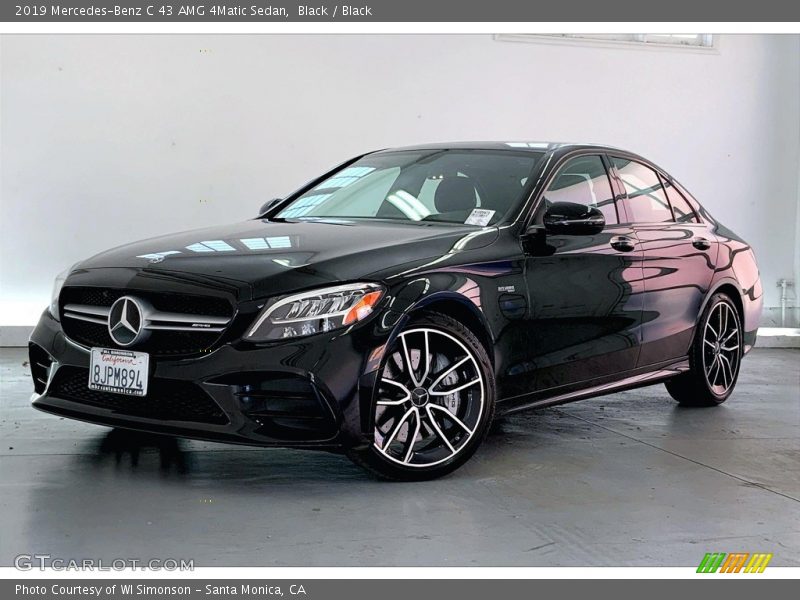 Black / Black 2019 Mercedes-Benz C 43 AMG 4Matic Sedan