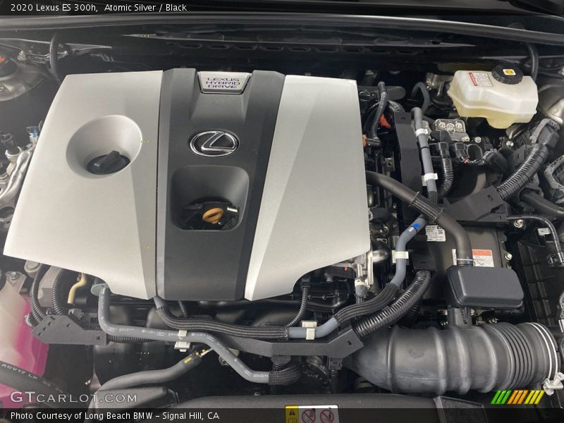 Atomic Silver / Black 2020 Lexus ES 300h