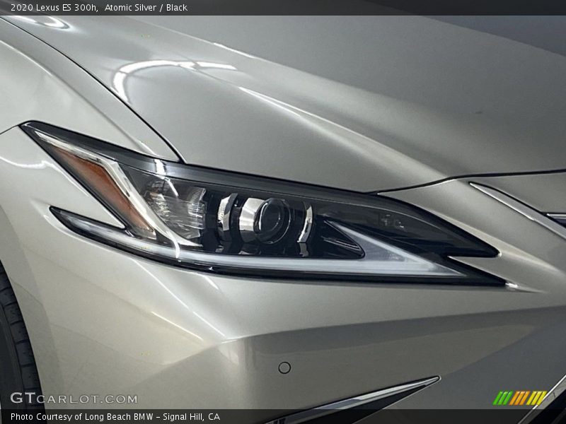 Atomic Silver / Black 2020 Lexus ES 300h