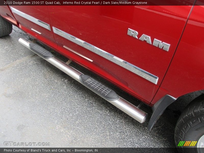 Inferno Red Crystal Pearl / Dark Slate/Medium Graystone 2010 Dodge Ram 1500 ST Quad Cab