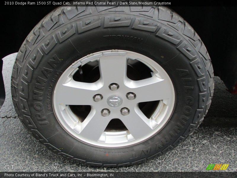 Inferno Red Crystal Pearl / Dark Slate/Medium Graystone 2010 Dodge Ram 1500 ST Quad Cab