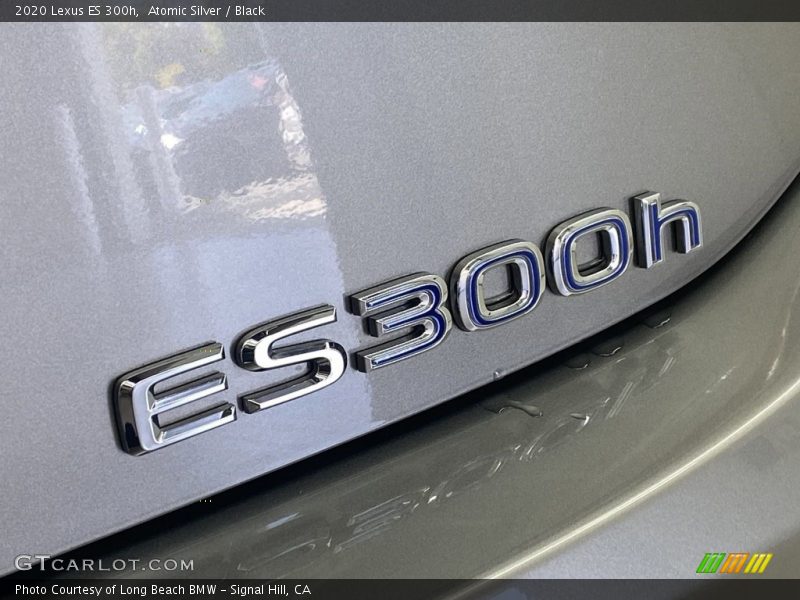 Atomic Silver / Black 2020 Lexus ES 300h