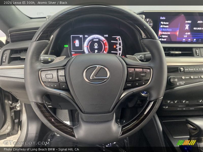 Atomic Silver / Black 2020 Lexus ES 300h