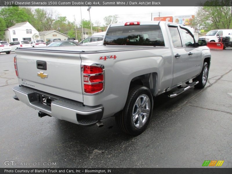 Summit White / Dark Ash/Jet Black 2017 Chevrolet Silverado 1500 Custom Double Cab 4x4