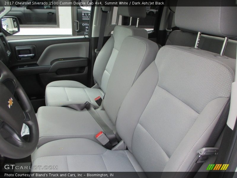Summit White / Dark Ash/Jet Black 2017 Chevrolet Silverado 1500 Custom Double Cab 4x4