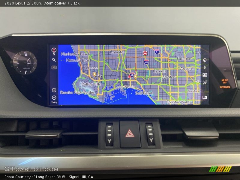 Atomic Silver / Black 2020 Lexus ES 300h