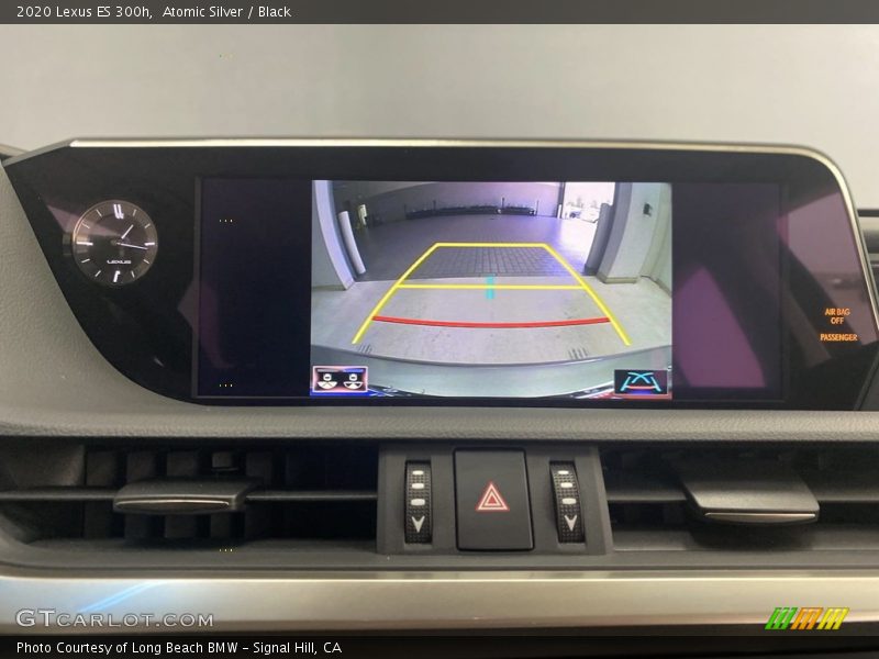 Atomic Silver / Black 2020 Lexus ES 300h
