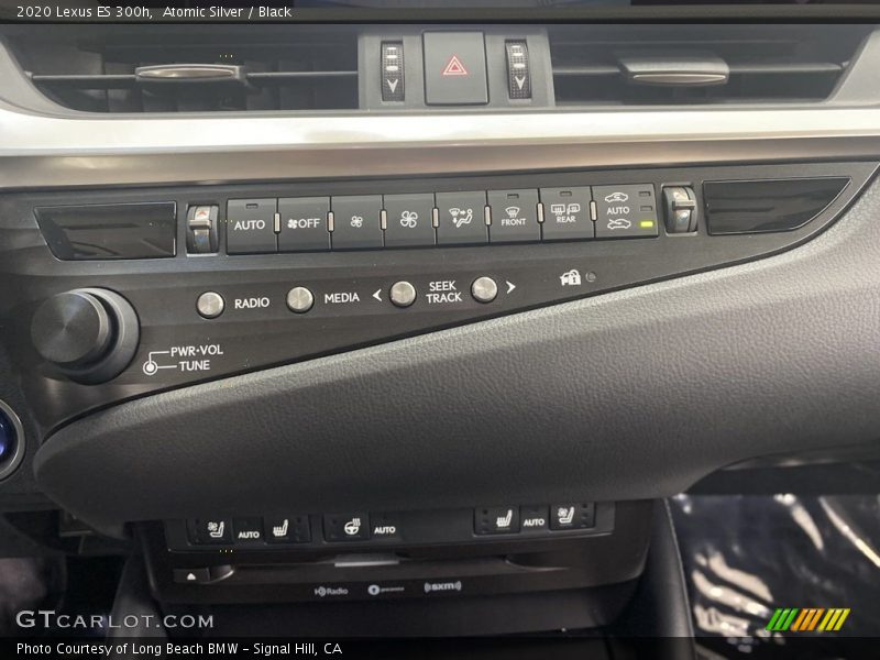 Atomic Silver / Black 2020 Lexus ES 300h