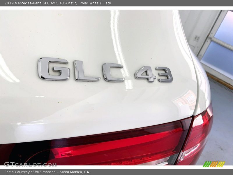 Polar White / Black 2019 Mercedes-Benz GLC AMG 43 4Matic