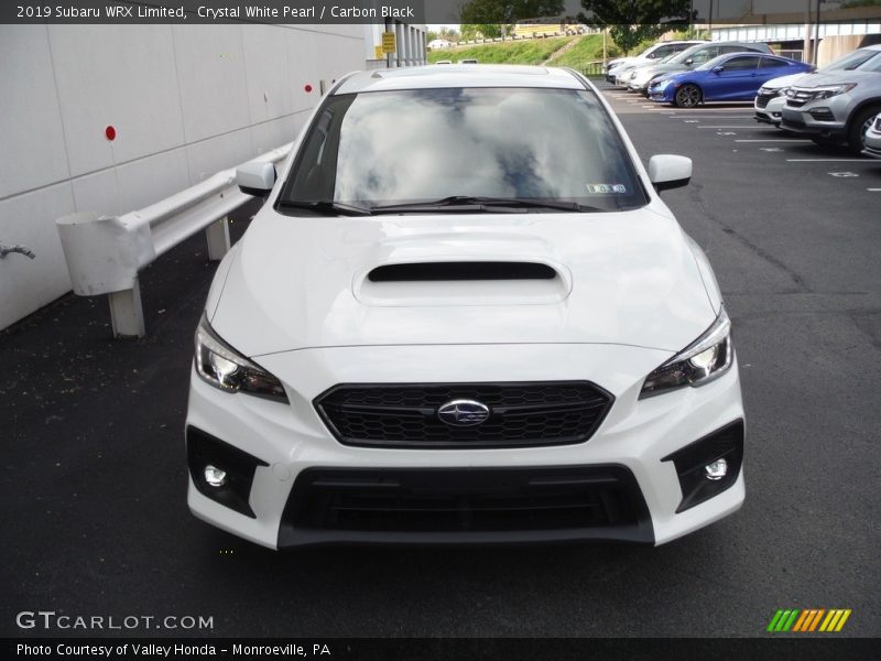 Crystal White Pearl / Carbon Black 2019 Subaru WRX Limited