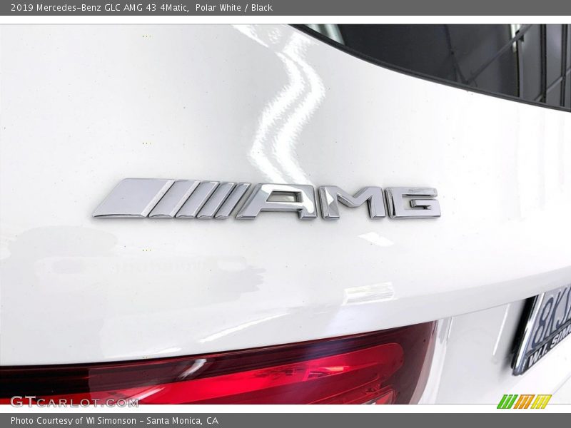 Polar White / Black 2019 Mercedes-Benz GLC AMG 43 4Matic