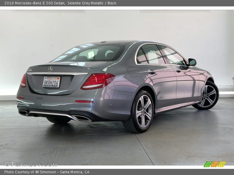 Selenite Grey Metallic / Black 2019 Mercedes-Benz E 300 Sedan