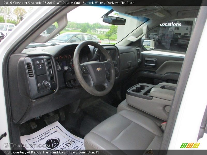 Front Seat of 2016 Silverado 2500HD WT Double Cab