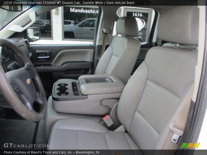 Summit White / Dark Ash/Jet Black 2016 Chevrolet Silverado 2500HD WT Double Cab