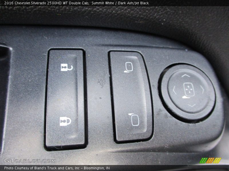 Summit White / Dark Ash/Jet Black 2016 Chevrolet Silverado 2500HD WT Double Cab
