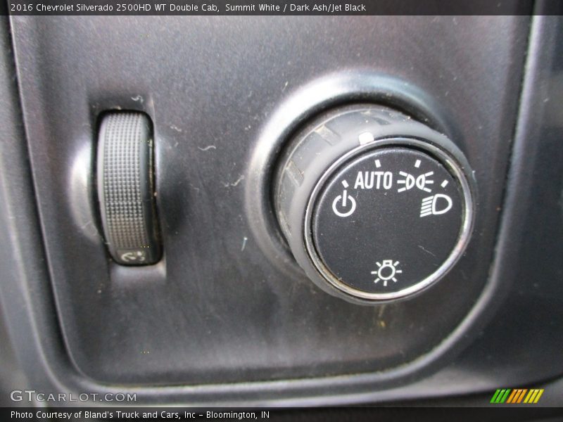 Summit White / Dark Ash/Jet Black 2016 Chevrolet Silverado 2500HD WT Double Cab