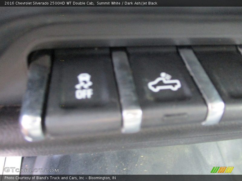 Summit White / Dark Ash/Jet Black 2016 Chevrolet Silverado 2500HD WT Double Cab