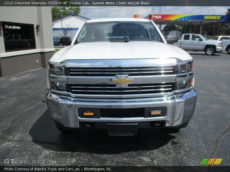 Summit White / Dark Ash/Jet Black 2016 Chevrolet Silverado 2500HD WT Double Cab
