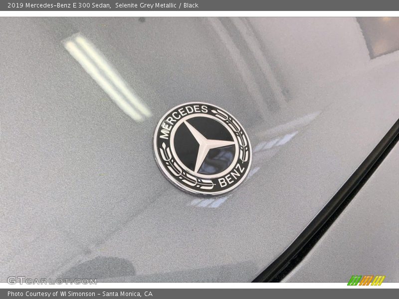 Selenite Grey Metallic / Black 2019 Mercedes-Benz E 300 Sedan