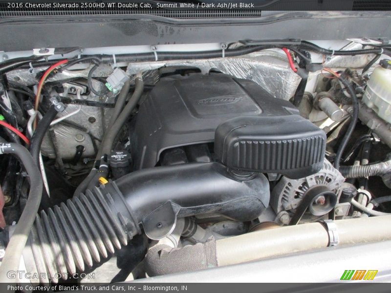  2016 Silverado 2500HD WT Double Cab Engine - 6.0 Liter OHV 16-Valve VVT Vortec V8