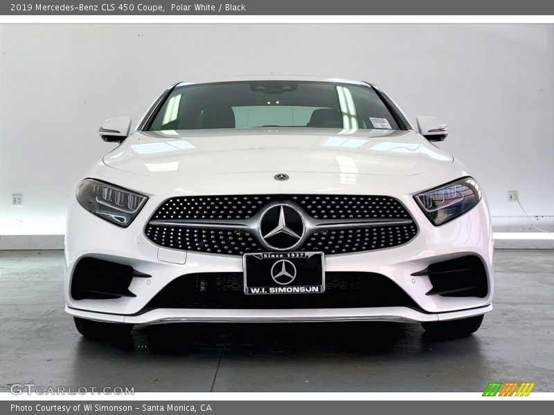 Polar White / Black 2019 Mercedes-Benz CLS 450 Coupe