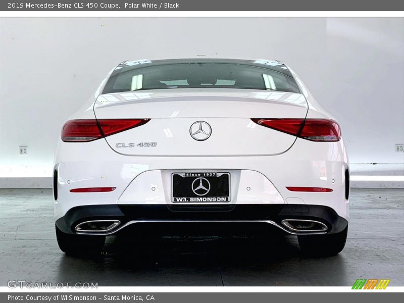 Polar White / Black 2019 Mercedes-Benz CLS 450 Coupe