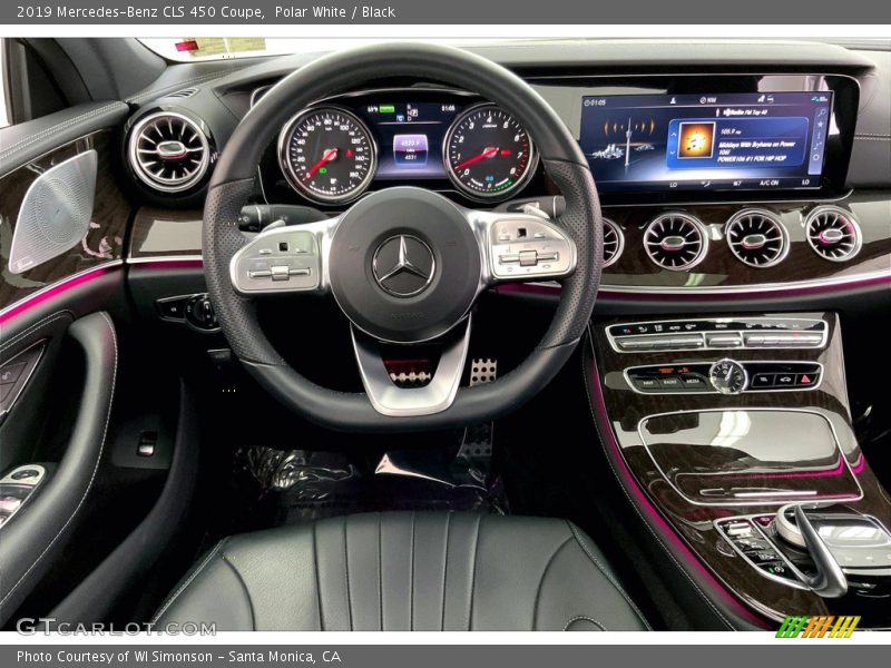 Polar White / Black 2019 Mercedes-Benz CLS 450 Coupe