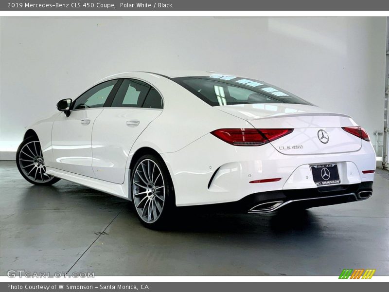 Polar White / Black 2019 Mercedes-Benz CLS 450 Coupe