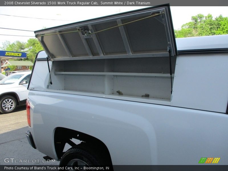 Summit White / Dark Titanium 2008 Chevrolet Silverado 1500 Work Truck Regular Cab