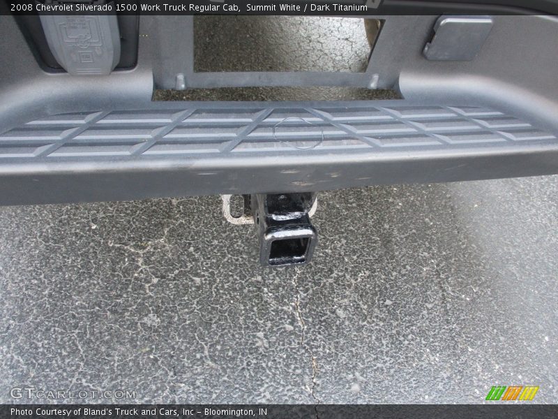 Summit White / Dark Titanium 2008 Chevrolet Silverado 1500 Work Truck Regular Cab