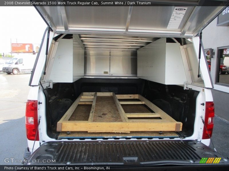 Summit White / Dark Titanium 2008 Chevrolet Silverado 1500 Work Truck Regular Cab