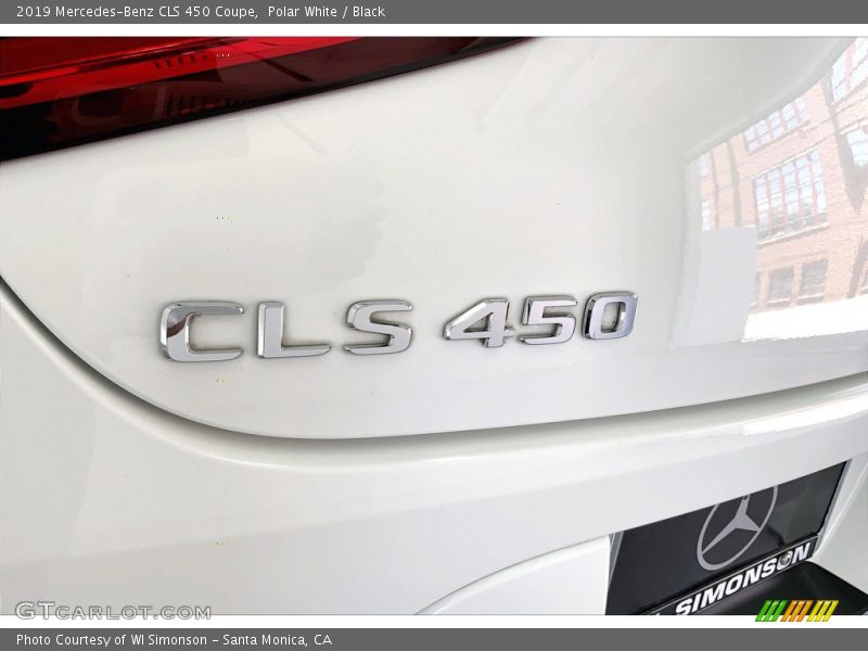 Polar White / Black 2019 Mercedes-Benz CLS 450 Coupe
