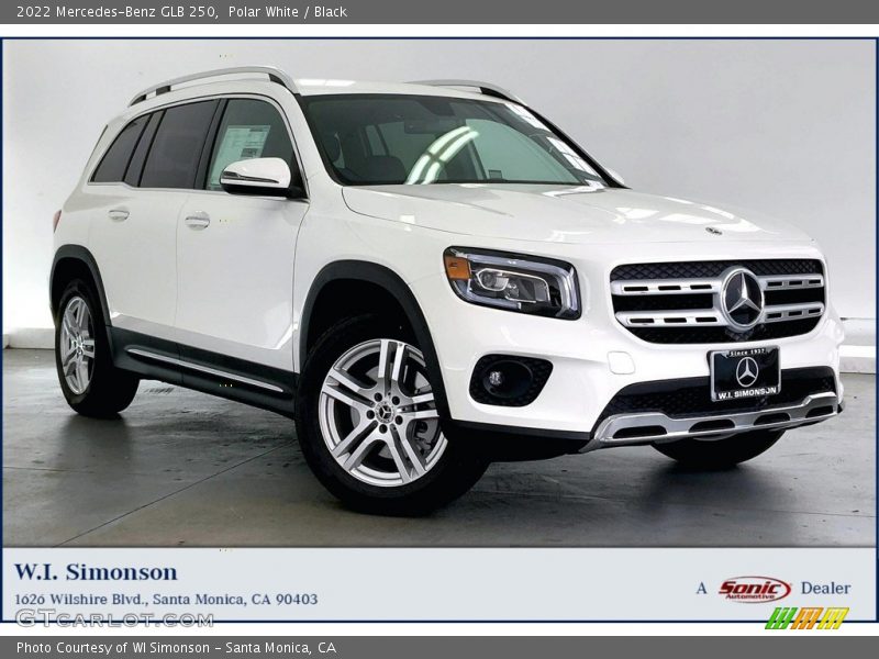 Polar White / Black 2022 Mercedes-Benz GLB 250
