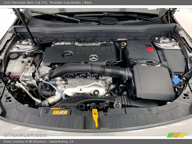 Mountain Gray Metallic / Black 2022 Mercedes-Benz GLB 250
