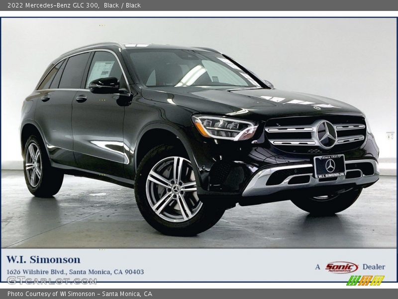 Black / Black 2022 Mercedes-Benz GLC 300