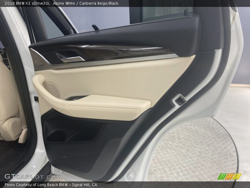 Alpine White / Canberra Beige/Black 2019 BMW X3 sDrive30i