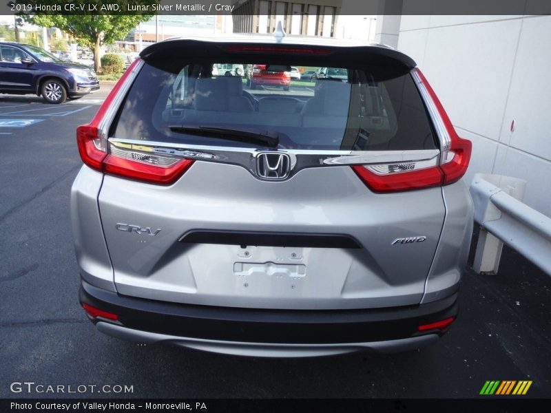 Lunar Silver Metallic / Gray 2019 Honda CR-V LX AWD