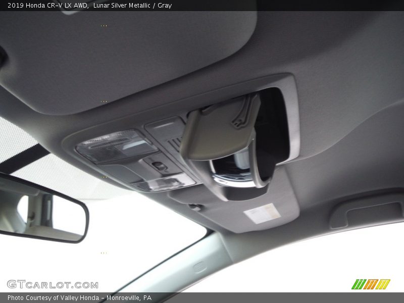 Lunar Silver Metallic / Gray 2019 Honda CR-V LX AWD
