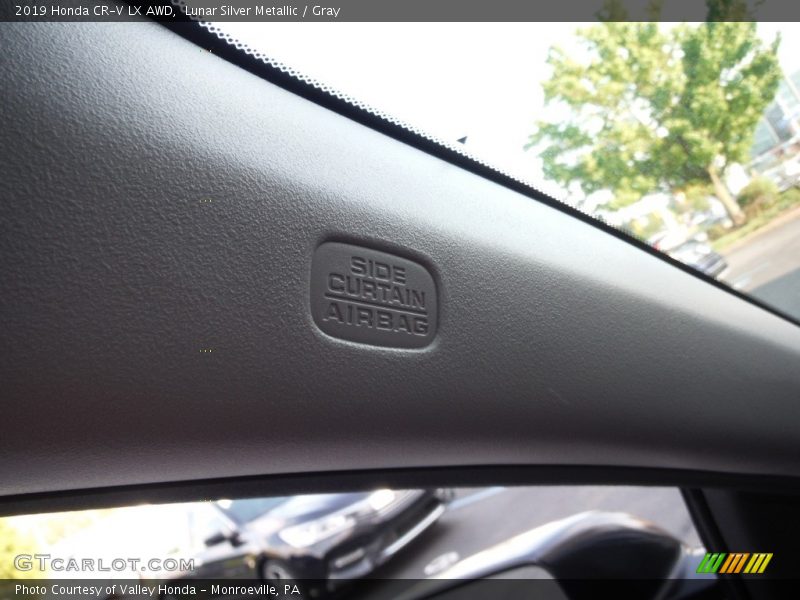 Lunar Silver Metallic / Gray 2019 Honda CR-V LX AWD