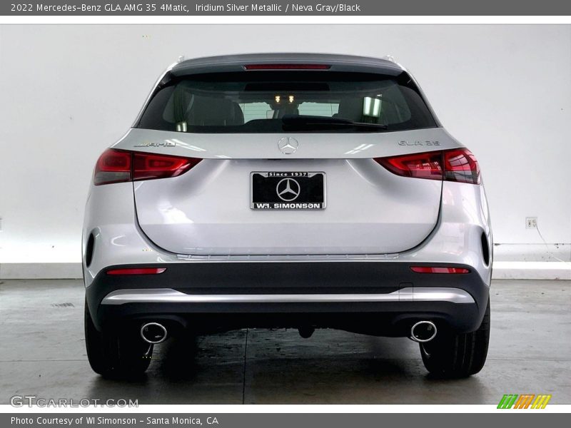 Iridium Silver Metallic / Neva Gray/Black 2022 Mercedes-Benz GLA AMG 35 4Matic