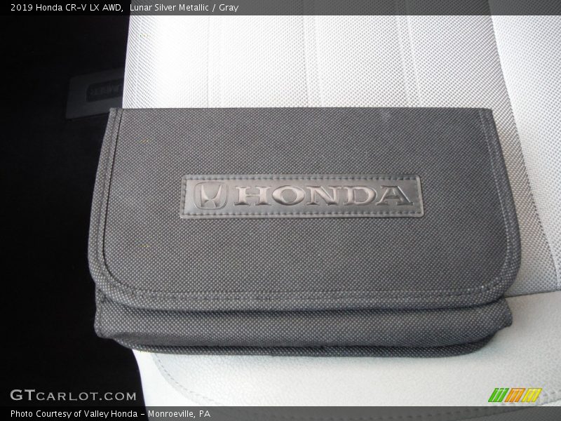 Lunar Silver Metallic / Gray 2019 Honda CR-V LX AWD