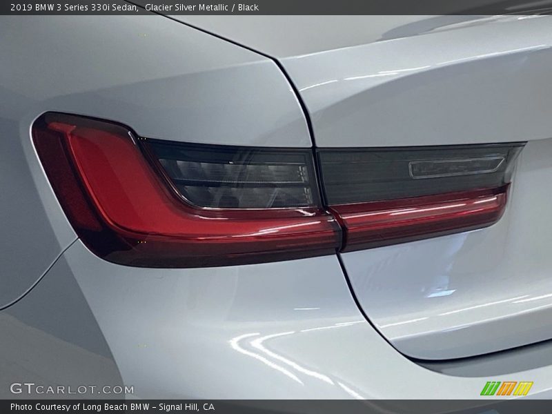Glacier Silver Metallic / Black 2019 BMW 3 Series 330i Sedan