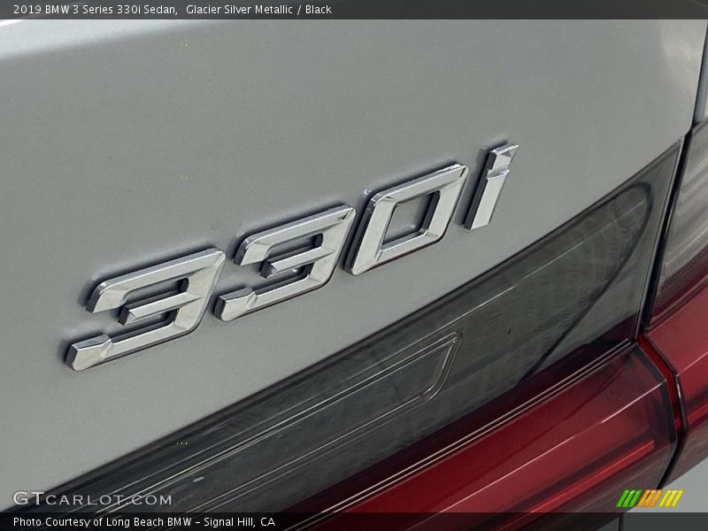 Glacier Silver Metallic / Black 2019 BMW 3 Series 330i Sedan