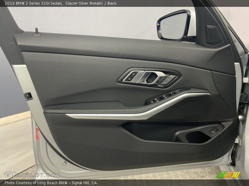 Glacier Silver Metallic / Black 2019 BMW 3 Series 330i Sedan